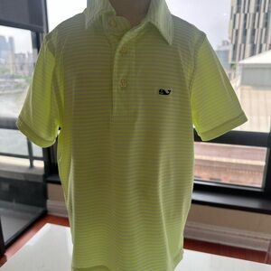 Vineyard Vines Yellow Polo Shirt with Vibrant Style